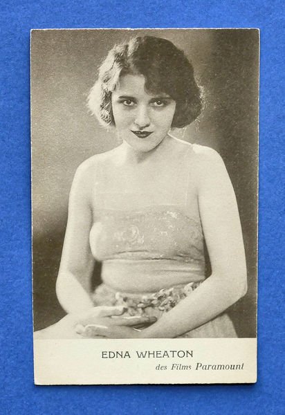 Cartolina Personaggi Famosi - Attrice Paramount - Edna Wheaton - …