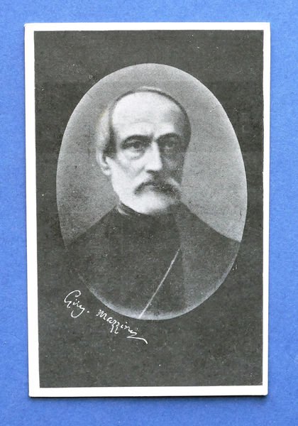 Cartolina Personaggi Famosi - Giuseppe Mazzini - 1920 ca.