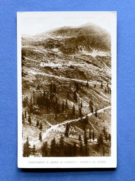 Cartolina Santuario S. Anna di Vinadio - 1937 | Immagine principale