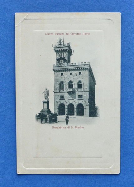 Cartolina Repubblica di S. Marino - Nuovo Palazzo del Governo …