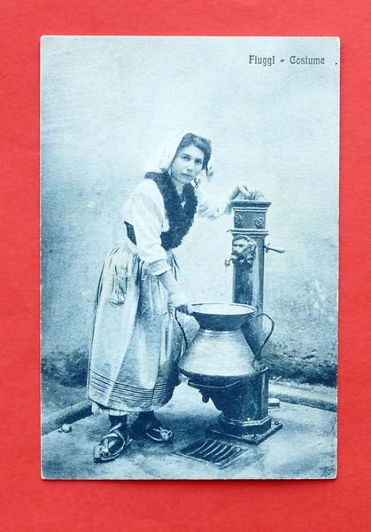 Cartolina Costumi - Costume di Fiuggi - 1915 ca.