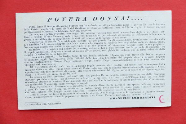 Cartolina Commemorativa - Solenni Esequie per Re Umberto I - …