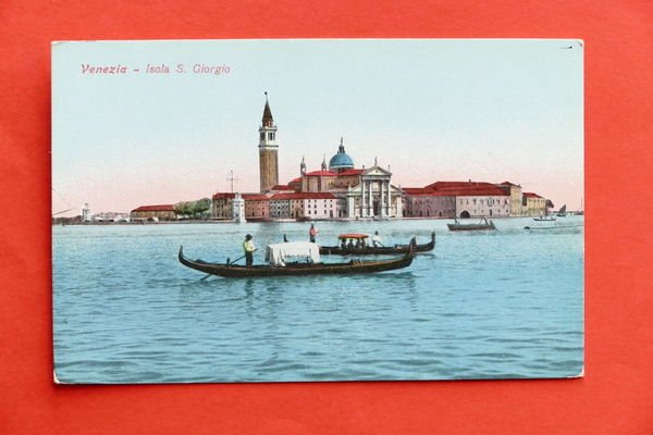 Cartolina Venezia - Isola S. Giorgio - 1920 ca.