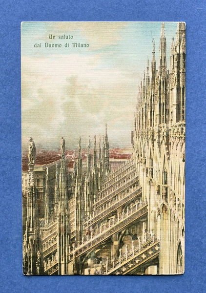 Cartolina Duomo di Milano - 1915 ca.