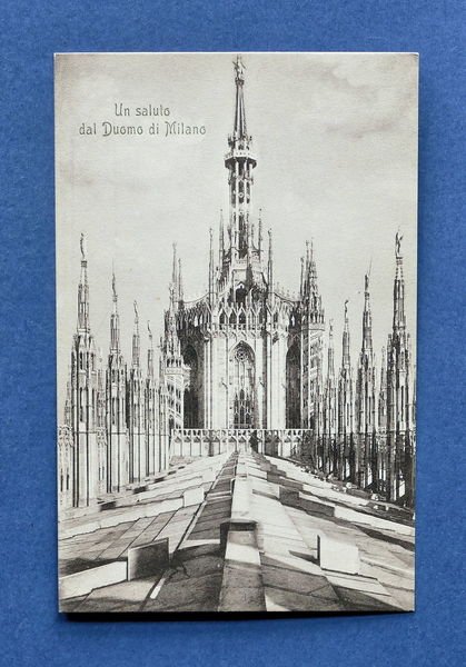 Cartolina Milano - Duomo di Milano - 1910