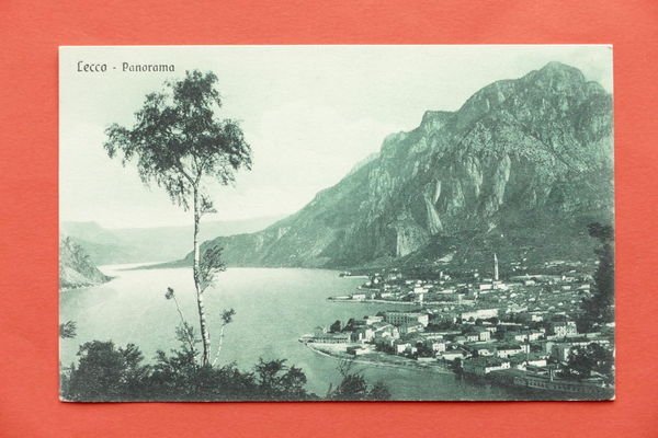 Cartolina Lecco - Panorama - 1920 ca.