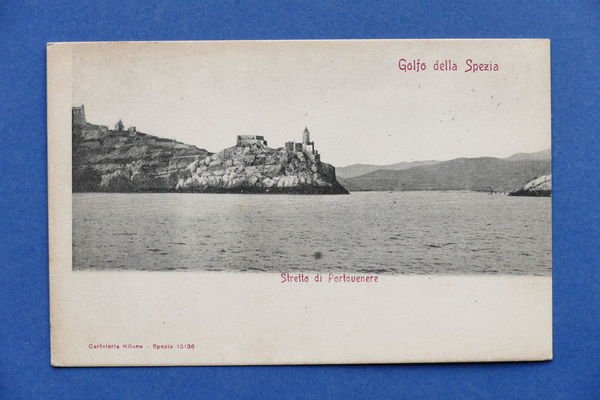 Cartolina Golfo della Spezia - Stretto di Porto Venere - …