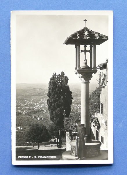Cartolina Fiesole - S. Francesco - 1930 ca.