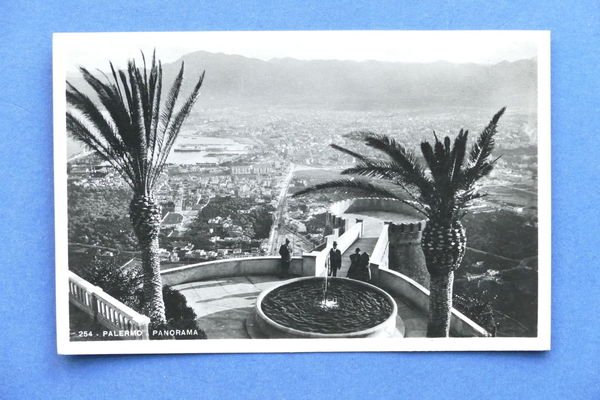 Cartolina Palermo -- Panorama -- 1937 | Immagine principale
