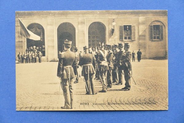 Cartolina Roma - Vaticano - Giuramento della Guardia Palatina - …