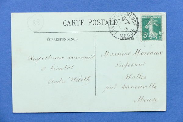 Cartolina Francia - Plombieres-les-Bains - Vue generale - 1913
