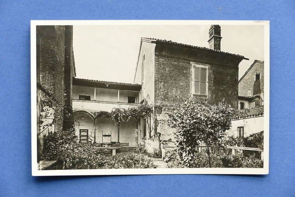 Cartolina Certosa di Pavia - Una cella dei monaci - …
