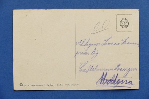 Cartolina Cadenabbia - Lago di Como - 1910 ca.