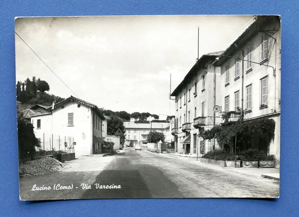 Cartolina Lucino - Via Varesina - 1959 ca.
