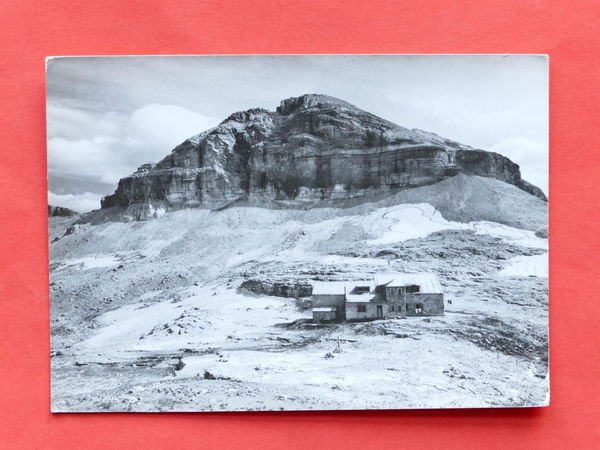 Cartolina Dolomiti - Rifugio Boè e Piz Boè - 1960 … | Immagine principale