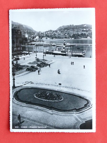 Cartolina Como - Piazza Cavour - 1941 ca.. | Immagine principale