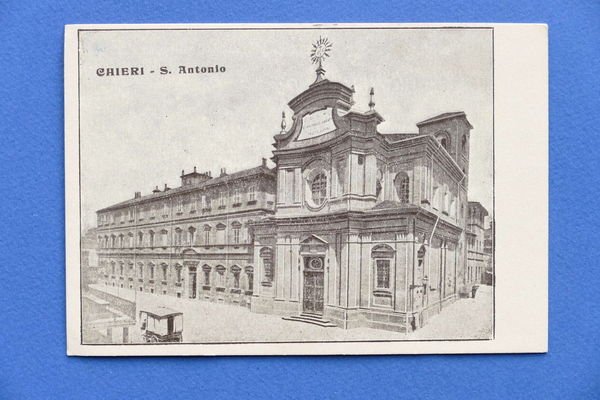 Cartolina Chieri - S. Antonio - 1915 ca.