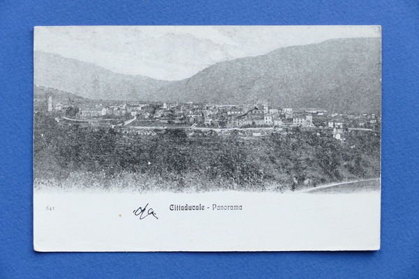 Cartolina Cittaducale - Panorama - 1919.