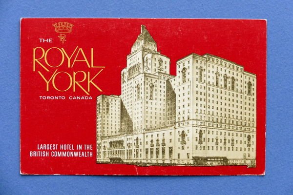 Cartolina Canada - Toronto - Hotel The Royal York - …
