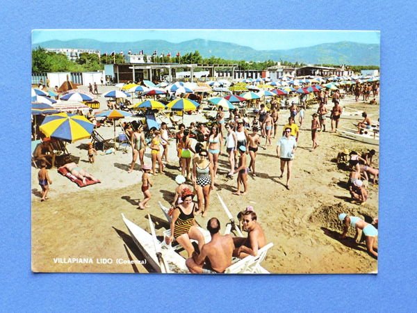 Cartolina Villapiana Lido - Cosenza - 1969