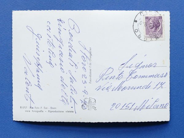 Cartolina Storo - Particolare - 1970