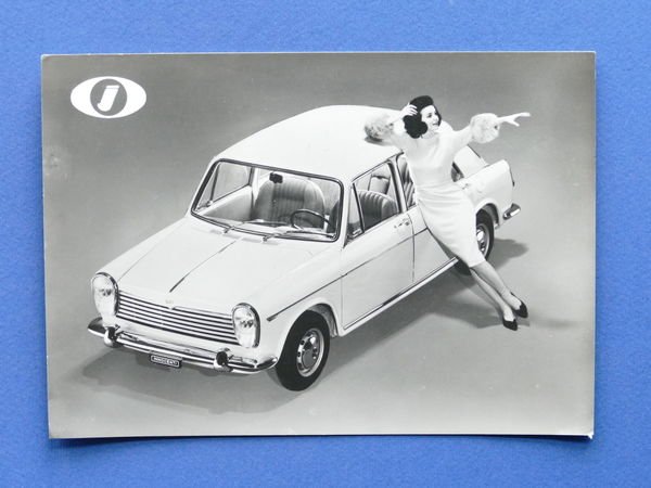 Cartolina Pubblicità - Innocenti Morris im3 - 1963