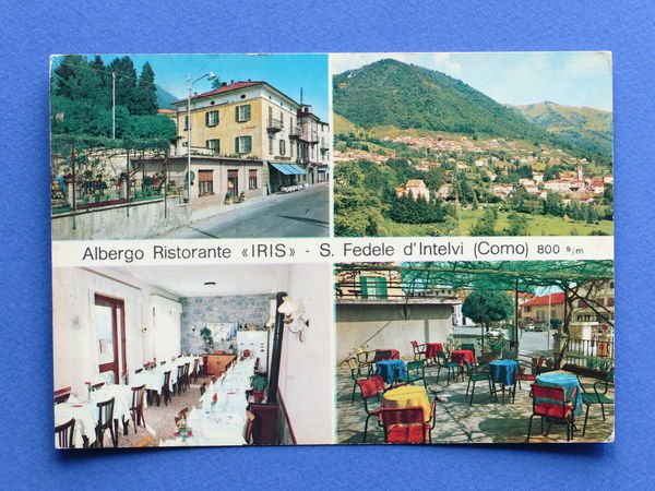 Cartolina S. Fedele d'Intelvi - Albergo Ristorante Iris - 1970 … | Immagine principale