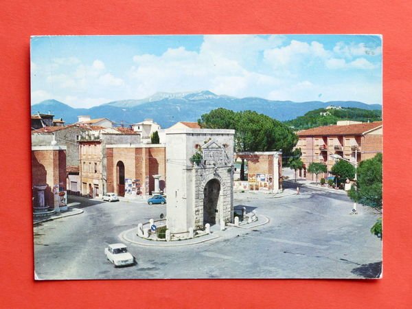 Cartolina Rieti - Porta Romana - 1967