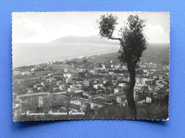 Cartolina Terracina - Panorama Centrale - 1956
