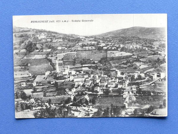 Cartolina Romagnese - Veduta generale - 1953 | Immagine principale