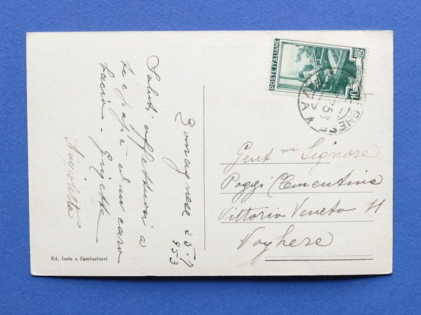 Cartolina Romagnese - Veduta generale - 1953 | Immagine Gallery 2