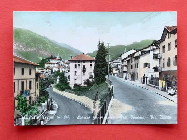 Cartolina Castello Tesino - Scorcio panoramico - Via Venezia - … | Immagine Gallery 1