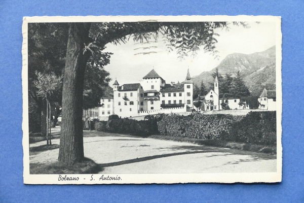Cartolina Bolzano - S. Antonio - 1935
