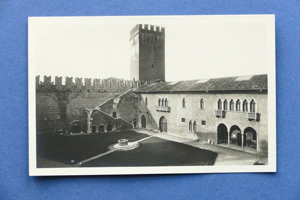 Cartolina Verona - Il Museo di Castelvecchio - 1930 ca.