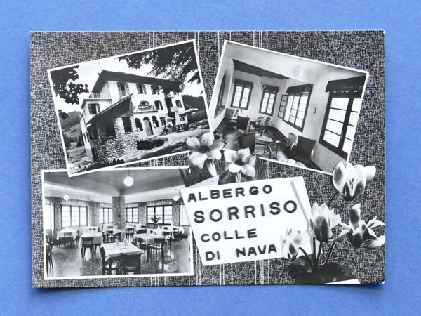 Cartolina Colle di Nava - Albergo Sorriso - Varie vedute …