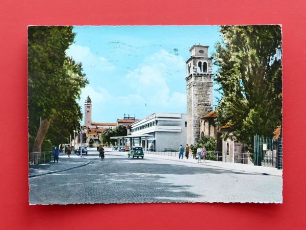 Cartolina Trento - Stazione Autocorriere - 1966