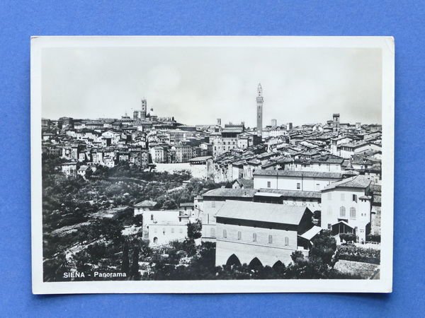 Cartolina Siena - Panorama - 1950 ca.