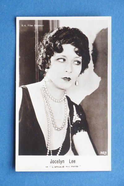 Cartolina Cinema Muto - Jocelyn Lee - Film - L'amica …
