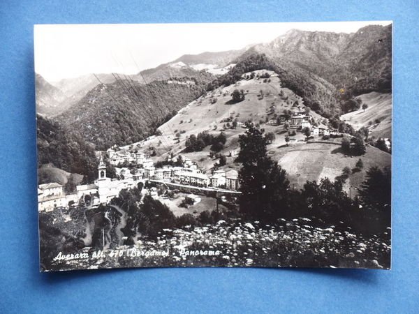 Cartolina Averara - Panorama - 1950 ca.