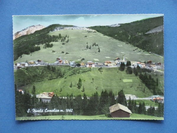 Cartolina S. Nicolò Comelico - 1955 ca. | Immagine principale