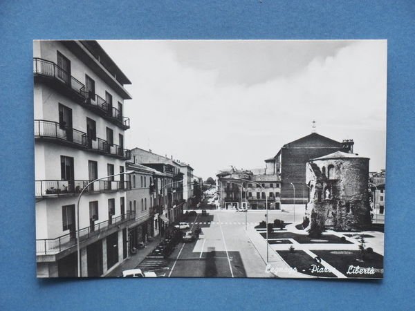 Cartolina Legnago - Piazza Libertà - 1963 ca. | Immagine principale