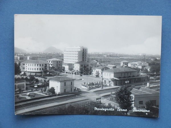 Cartolina Montegrotto Terme - Panorama - 1959