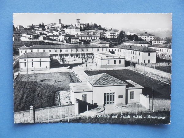 Cartolina San Daniele del Friuli - Panorama - 1953