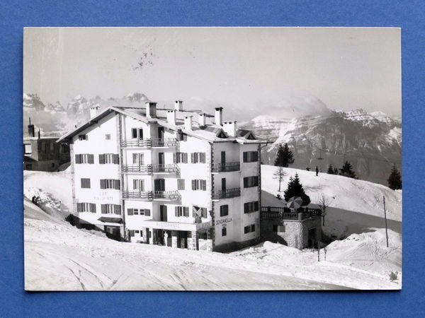 Cartolina Monte Bondone - Vason - Albergo Genzianella - 1960