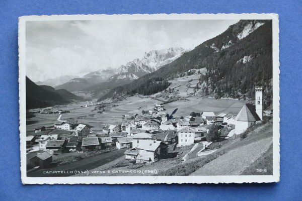 Cartolina Campitello - Verso il Catinaccio - 1936