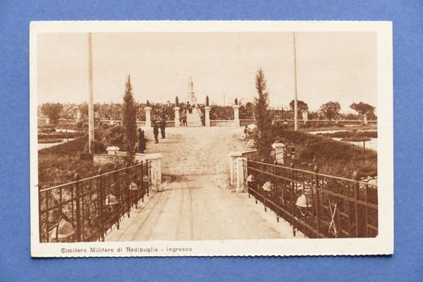 Cartolina Redipuglia - Cimitero Militare - Ingresso - 1940 ca.
