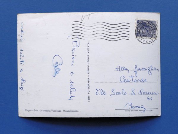 Cartolina Montefiascon - Varie vedute - 1958 | Immagine Gallery 2