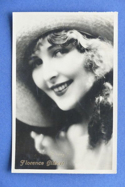 Cartolina Cinema muto - Attrice Florence Gilbert - Anni '20.