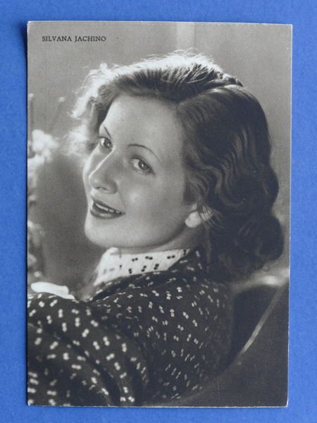 Cartolina Cinema Teatro - Attrice Silvana Jachino - 1936 ca.