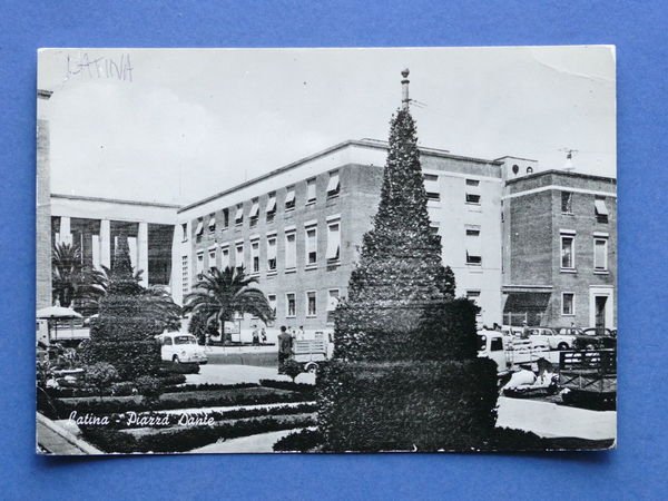 Cartolina Latina - Piazza Dante - 1964